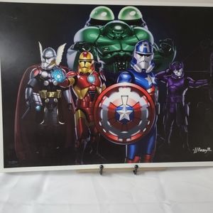 Avengers/Star Wars art